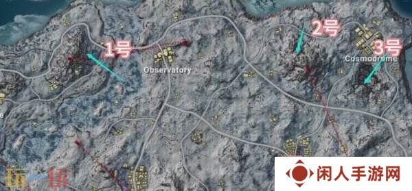 PUBG全地图密室位置汇总 密室分布点位高清图解