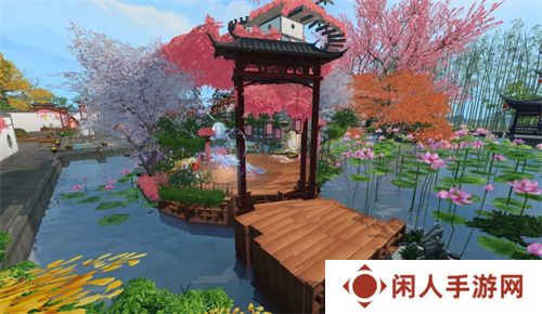 《天下》手游中秘藏的桃源仙境？陶渊明看了都点赞！
