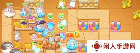 《保卫萝卜4》法老归来第97关通关攻略