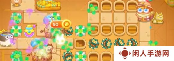 《保卫萝卜4》法老归来第92关通关攻略
