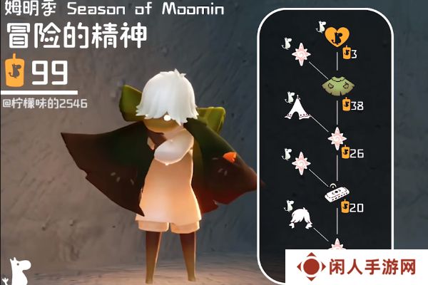 《光遇》姆明季物品兑换图