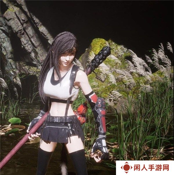 黑神话悟空替换为蒂法无头发和尾巴mod