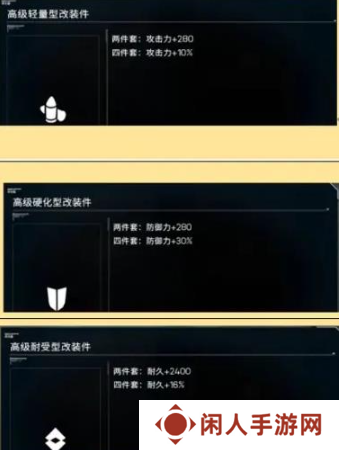 《硬核机甲启示》紫配件一览