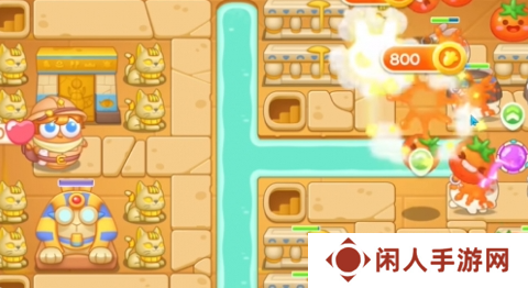 《保卫萝卜4》法老归来第84关通关攻略