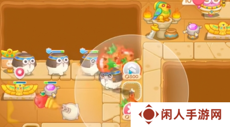《保卫萝卜4》法老归来第83关通关攻略