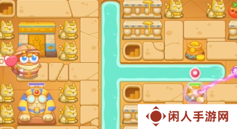 《保卫萝卜4》法老归来第84关通关攻略