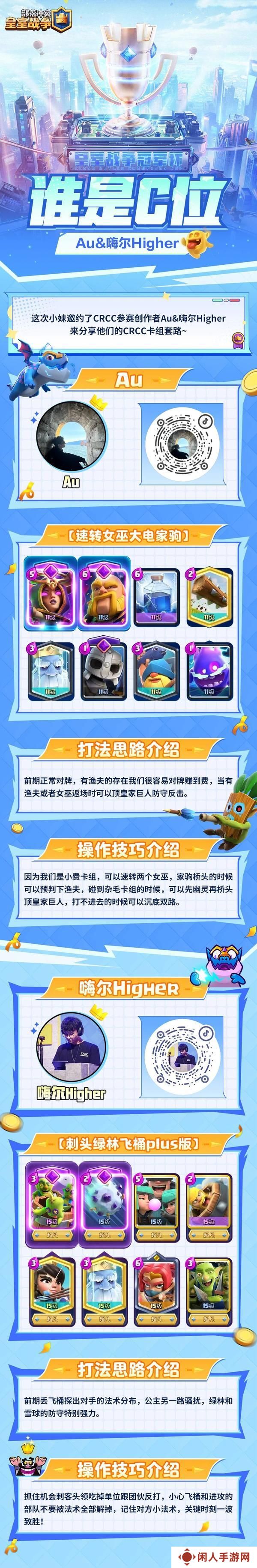 《皇室战争》谁是C位：CRCC专场卡组套路分享
