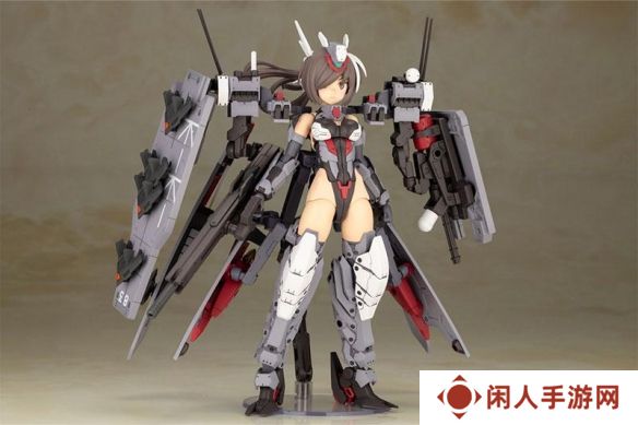 寿屋《机甲少女 Frame Arms Girl》金刚毁灭者Ver模型