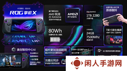 ROG掌机X正式发布-全面进阶引领T0级掌机体验