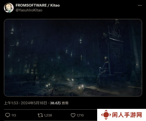 《艾尔登法环》制作人公开DLC新地点截图 神似《血源》
